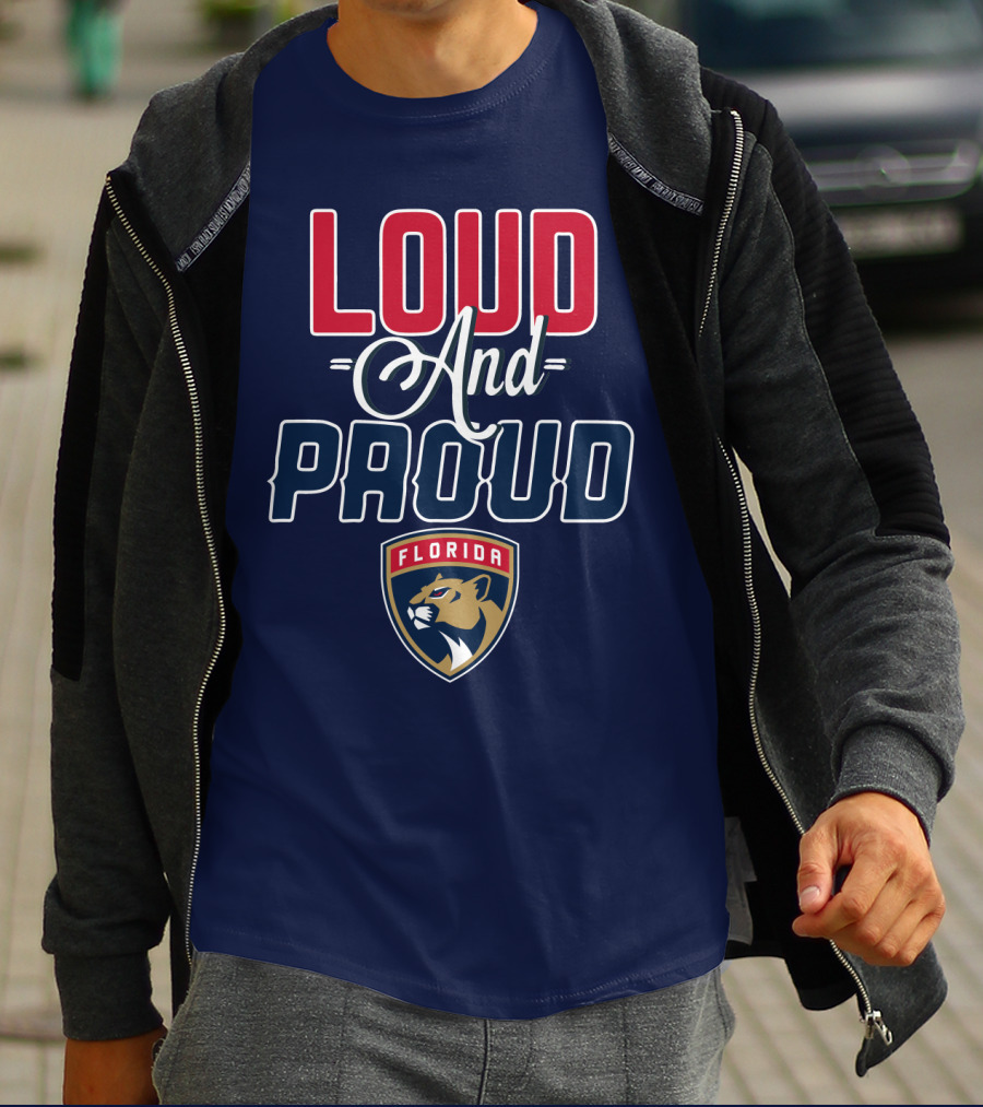 Florida Panthers Loud And Proud T-Shirt
