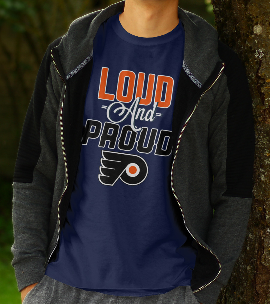 Loudest And Proud Philadelphia Flyers T-Shirt
