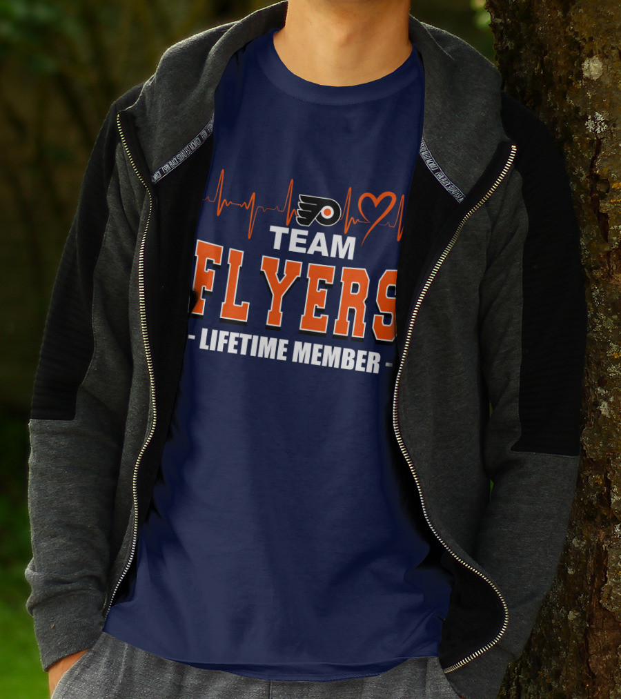 Team Flyers Philadelphia Lifetime Member T-Shirt