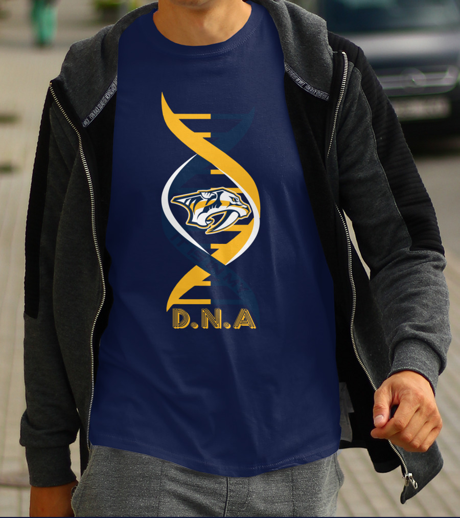 Nashville Predators Team Dna T-Shirt