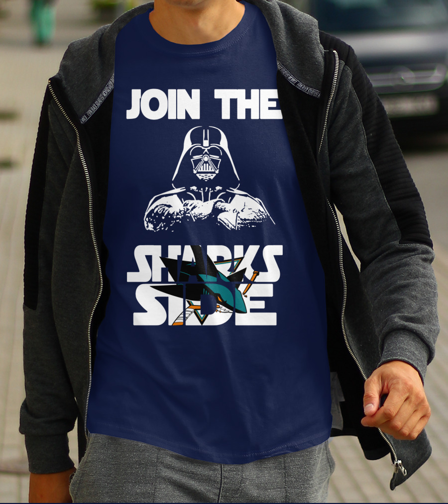 Join The Sharks Side San Jose Sharks T-Shirt
