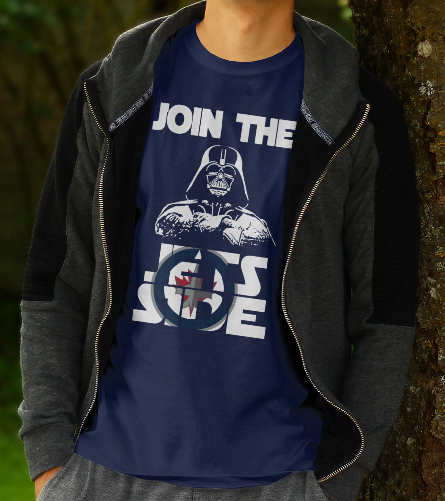 Join The Jets Side Winnipeg Jets T-Shirt