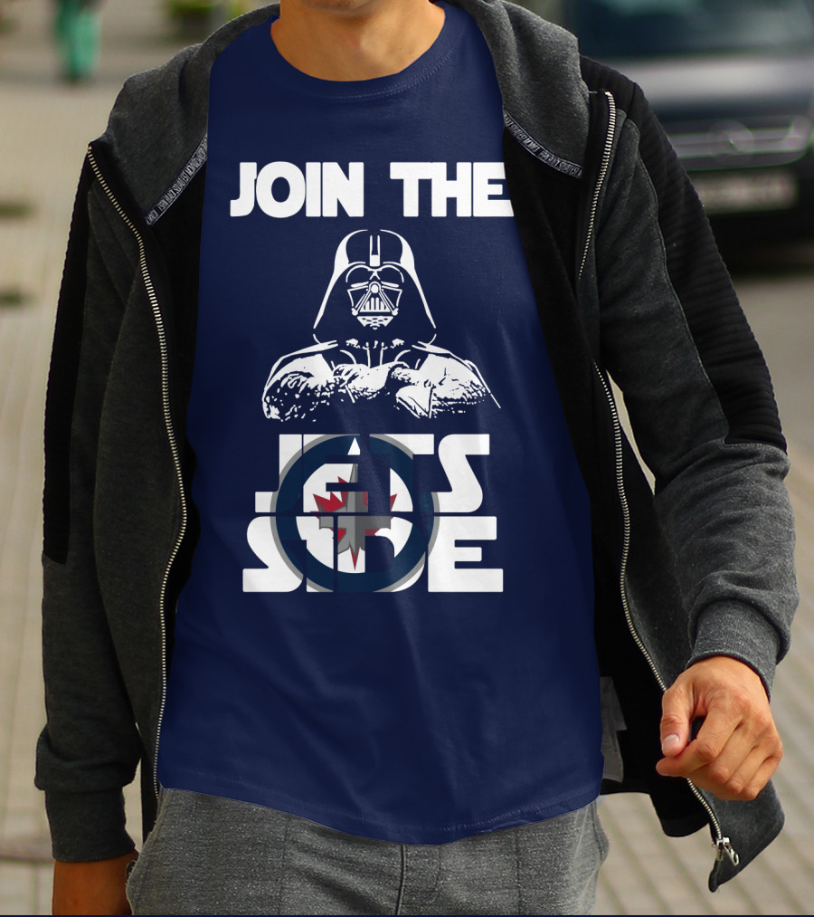 Join The Jets Side Winnipeg Jets T-Shirt