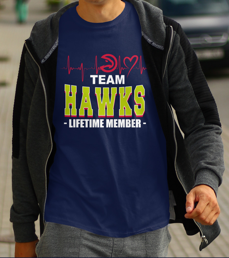 Team Hawks Lifetime Member Atlanta Hawks T-Shirt