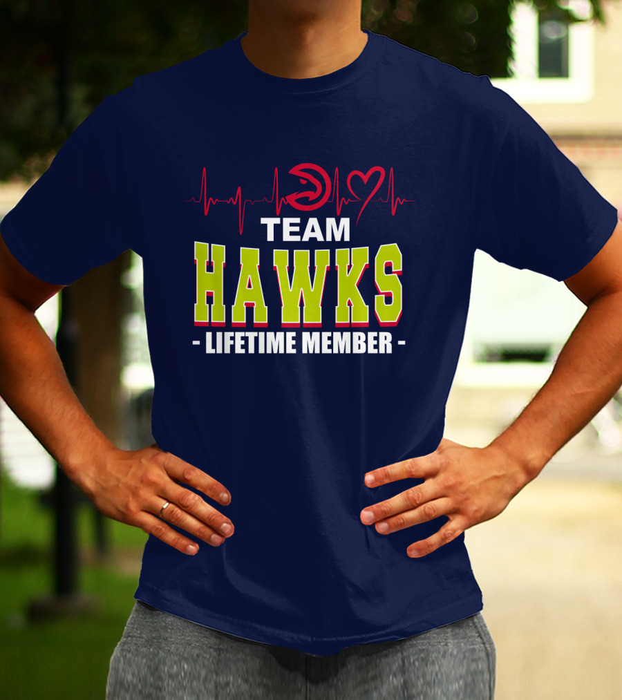 Team Hawks Lifetime Member Atlanta Hawks T-Shirt