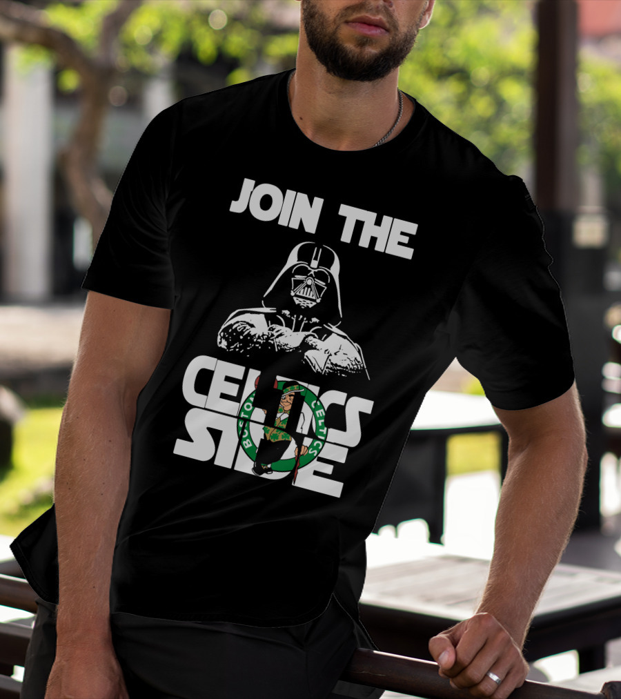 Join The Celtics Side Boston Celtics T-Shirt