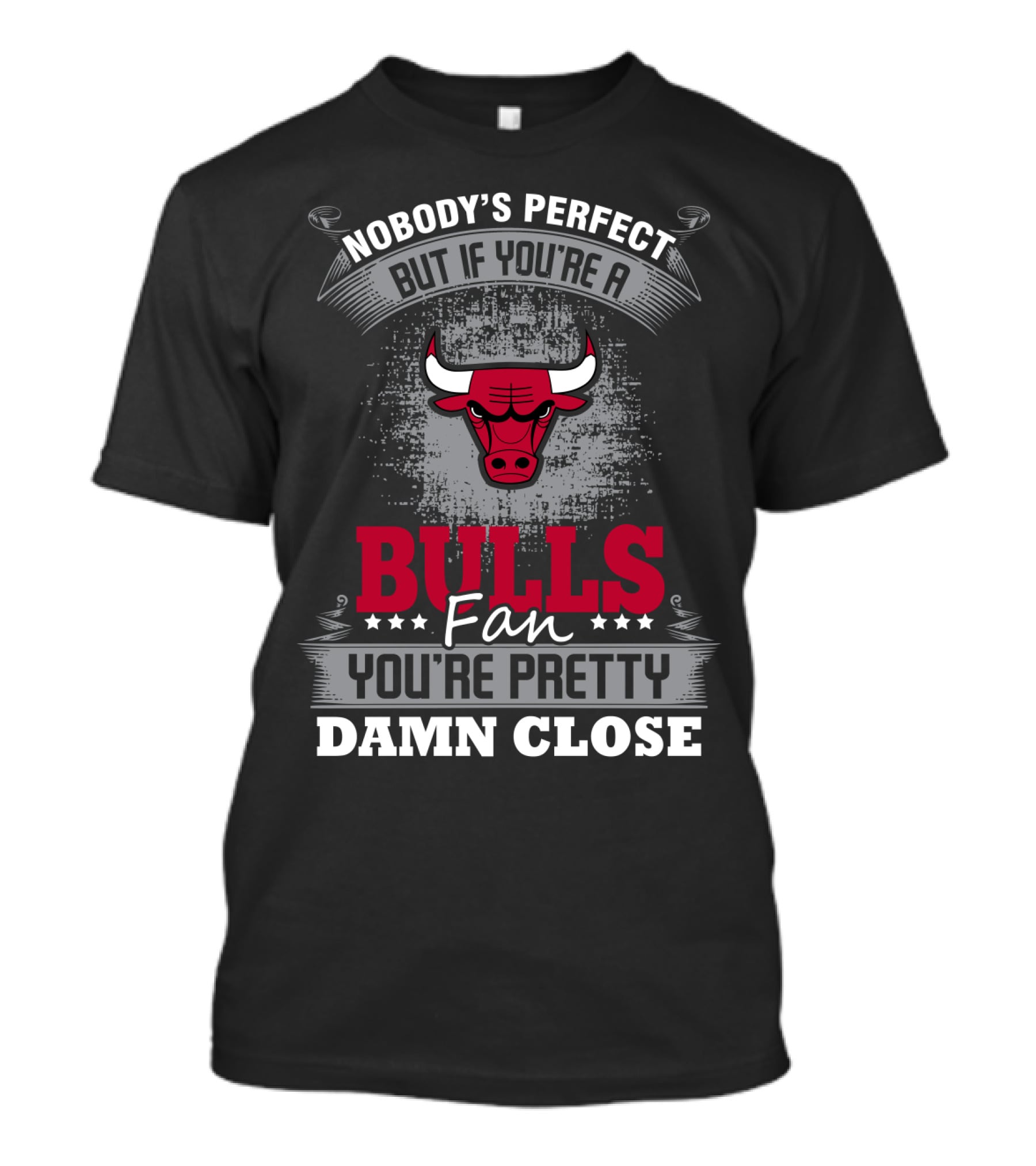 Nobody's Perfect But If You're A Bulls Fan You're Pretty Damn Close T-Shirt