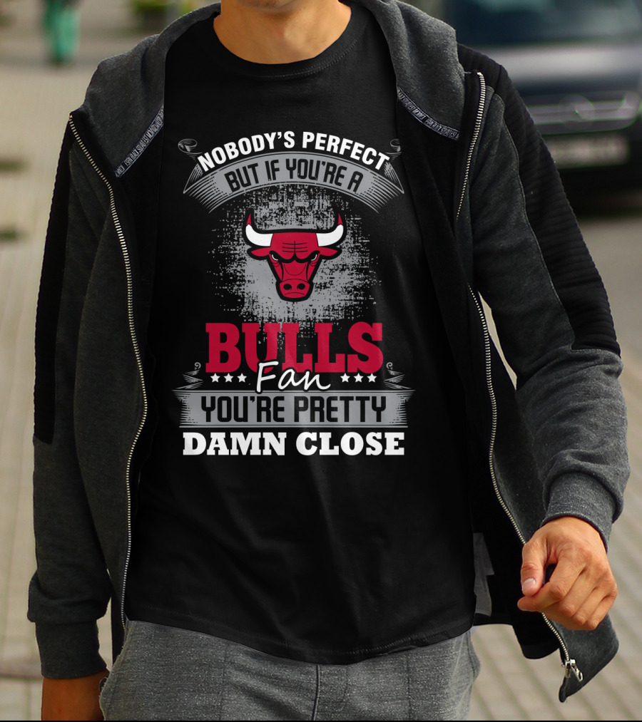 Nobody's Perfect But If You're A Bulls Fan You're Pretty Damn Close T-Shirt