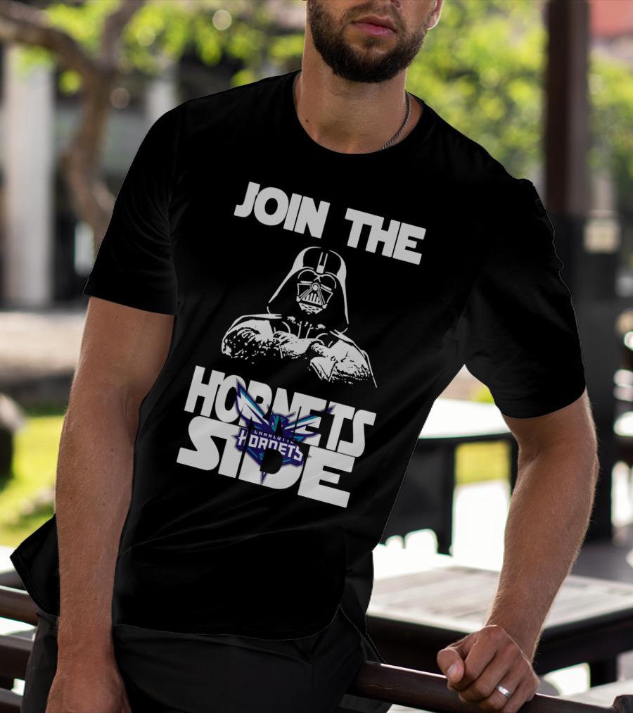 Join The Charlotte Hornets Side T-Shirt