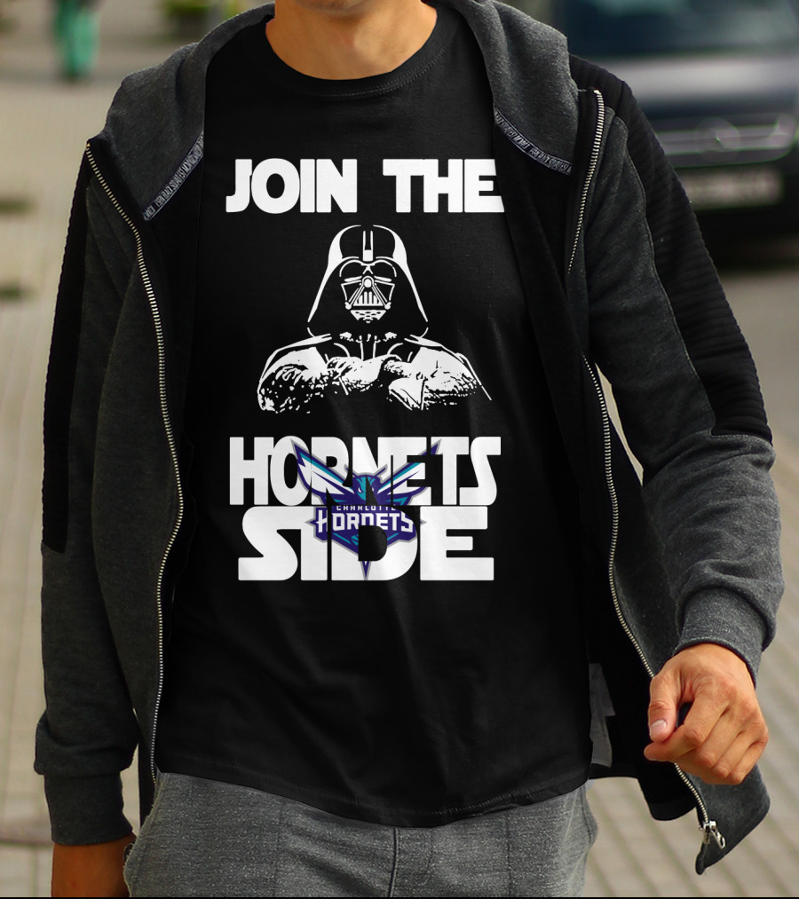 Join The Charlotte Hornets Side T-Shirt