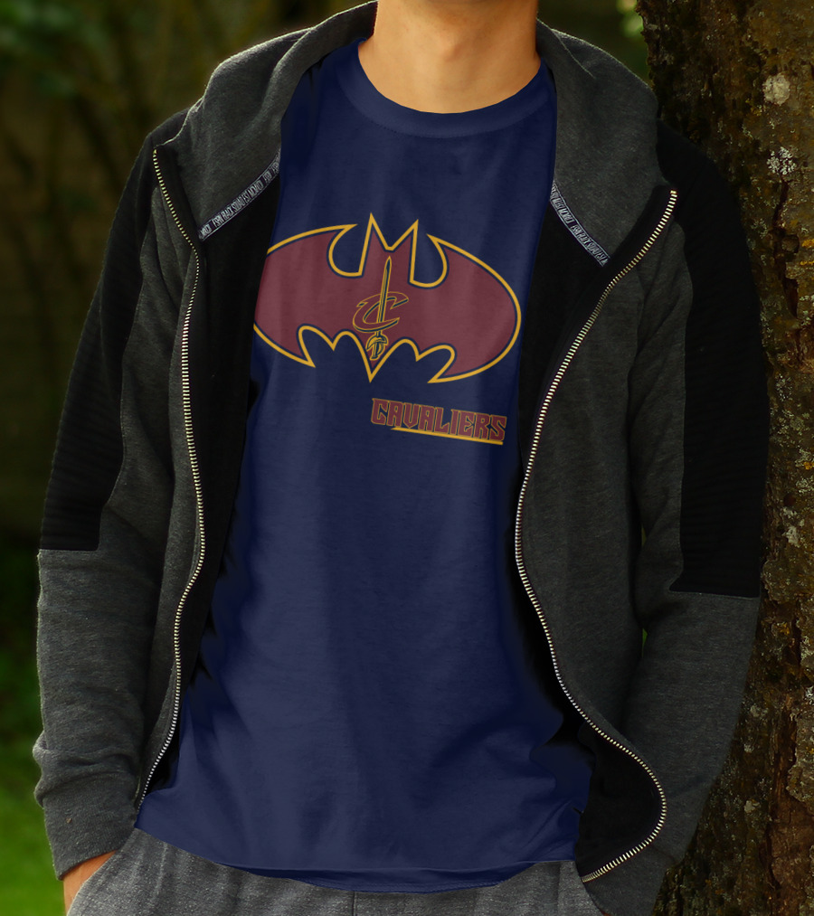 Cleveland Cavaliers Batman Logo Cavaliers T-Shirt