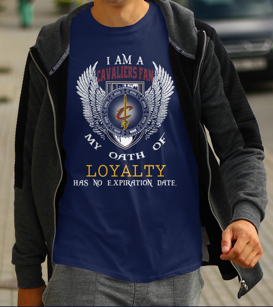Cleveland Cavaliers Fan Oath Of Loyalty Has No Expiration Date T-Shirt