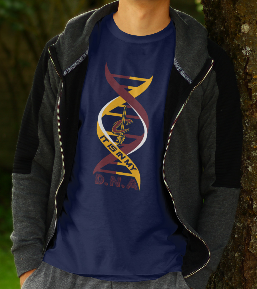 Cleveland Cavaliers It Is In My DNA. T-Shirt