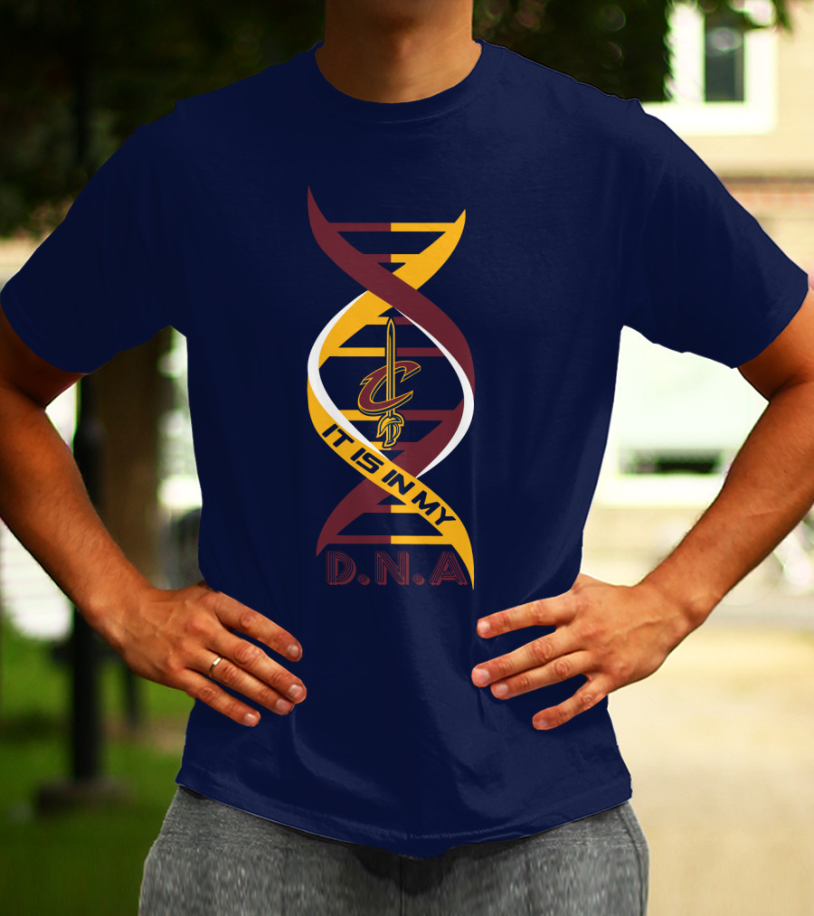 Cleveland Cavaliers It Is In My DNA. T-Shirt