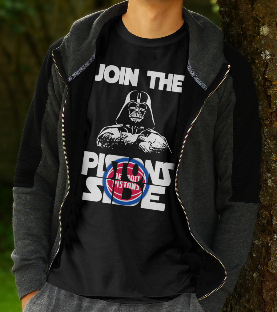 Join The Detroit Pistons Side T-Shirt