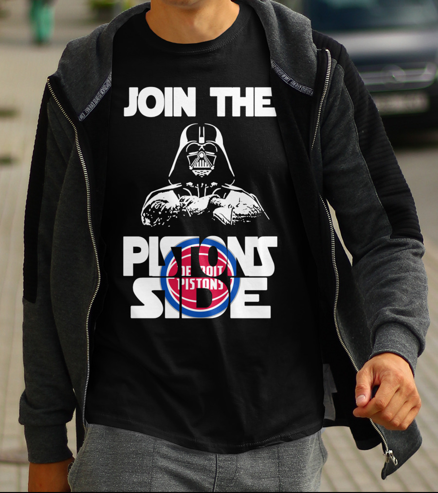 Join The Detroit Pistons Side T-Shirt