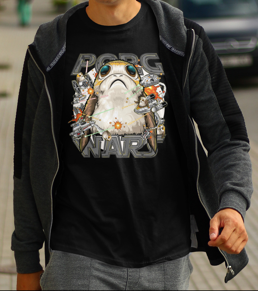 Porg Wars T-Shirt