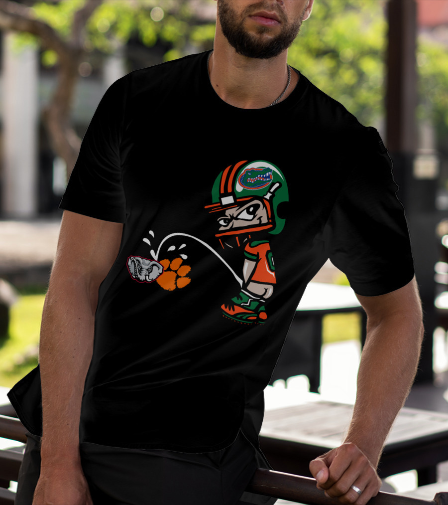 Florida Gators Rivalry Football Logo And Mascot Dispute T-Shirt