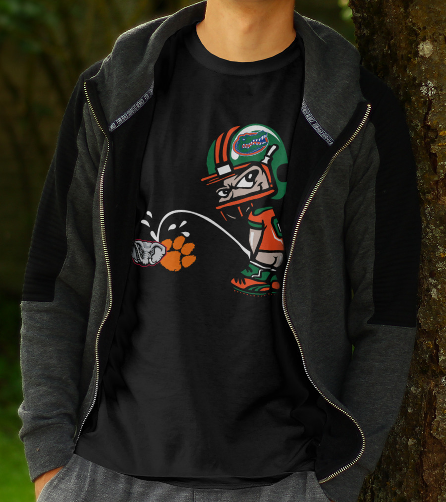 Florida Gators Rivalry Football Logo And Mascot Dispute T-Shirt