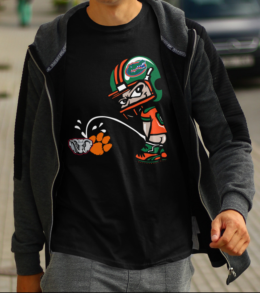 Florida Gators Rivalry Football Logo And Mascot Dispute T-Shirt