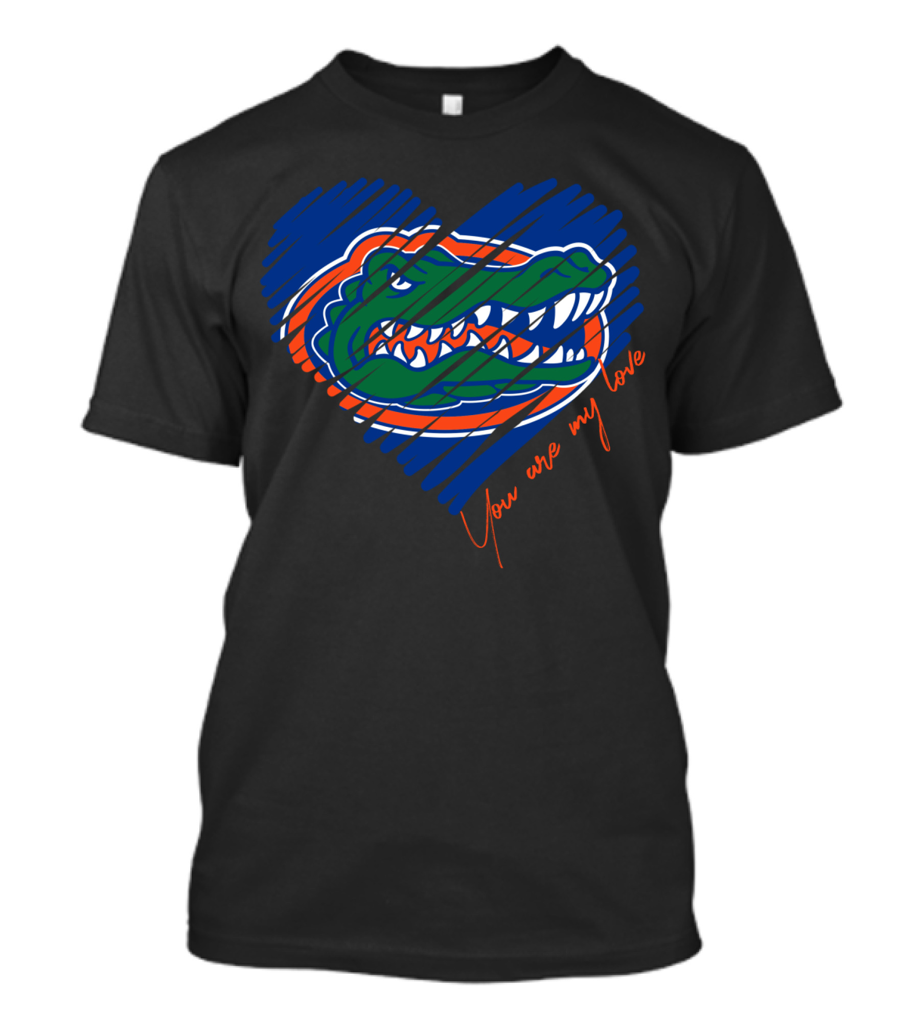 Florida Gators You Are My Love Heart T-Shirt