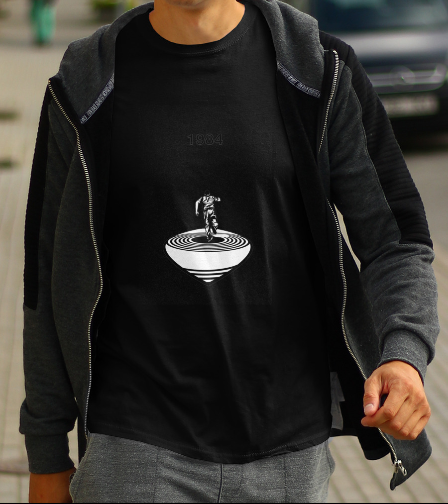 1984 Man Running On Hypnotic T-Shirt