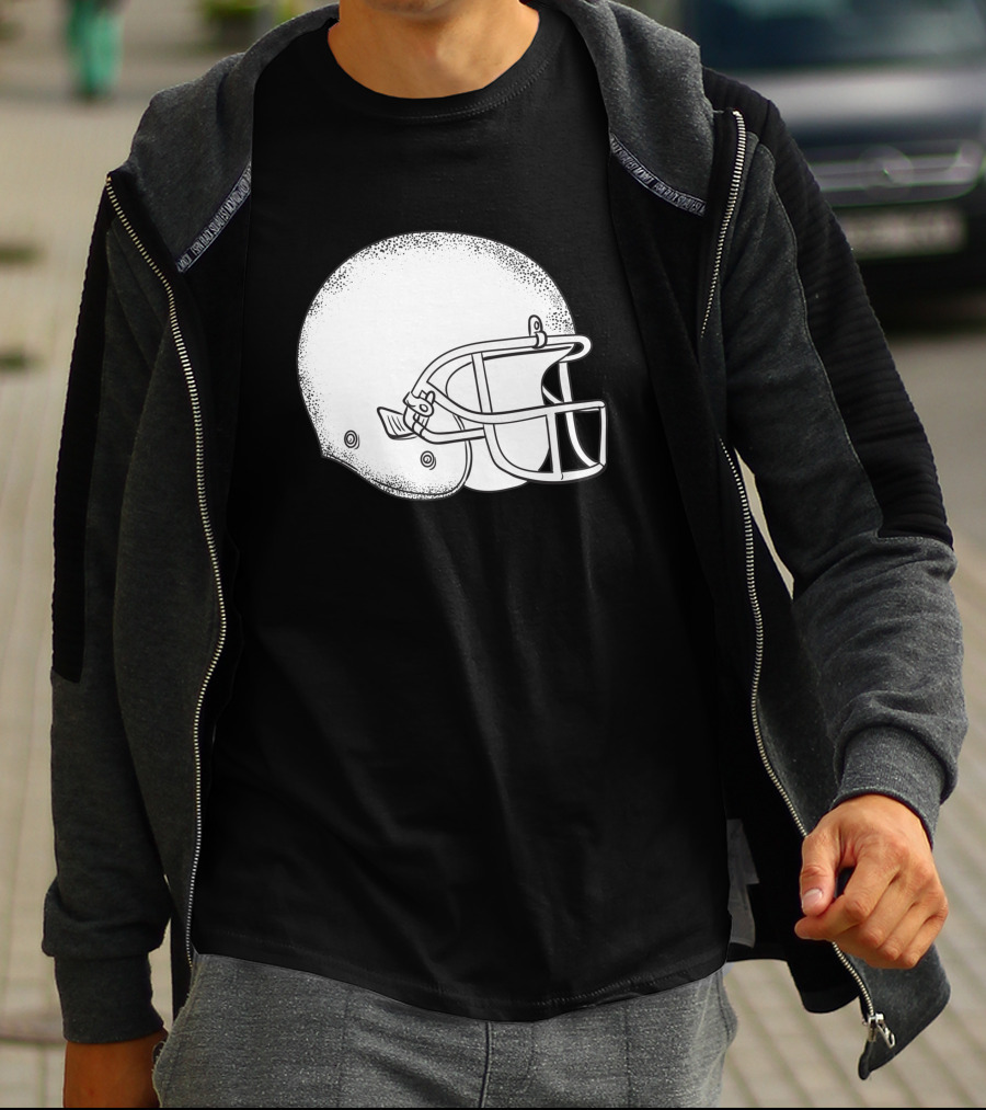 American Football Helmet T-Shirt