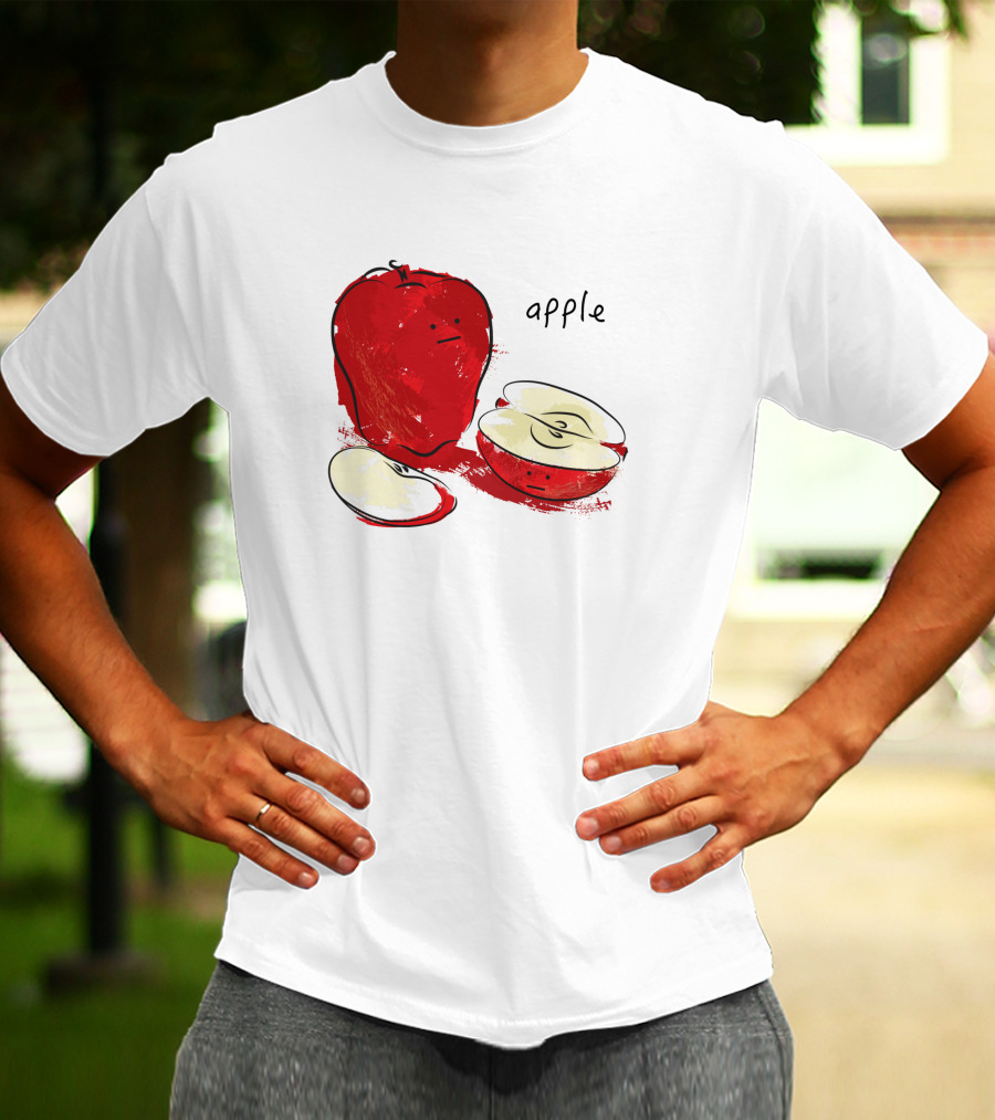 Apple Red Abstract 1373692 T-Shirt