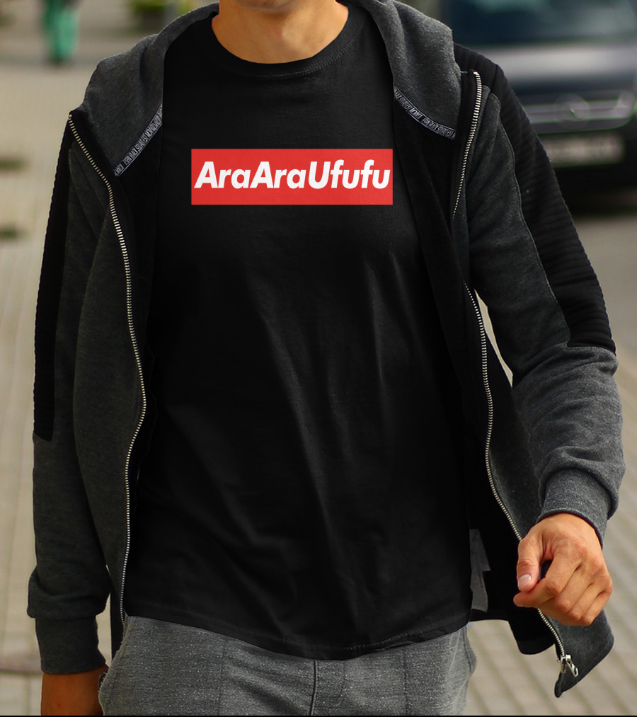 Ara Ara Ufufu Parody Box T-Shirt
