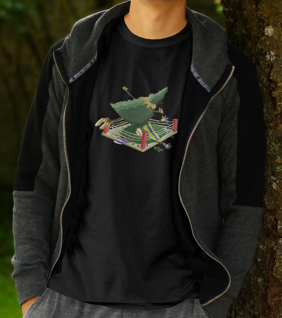 Boxing Tree Wrestling The Forest Ring T-Shirt
