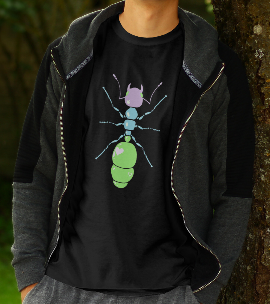 Ants 293453 Pastel Heart Accents T-Shirt