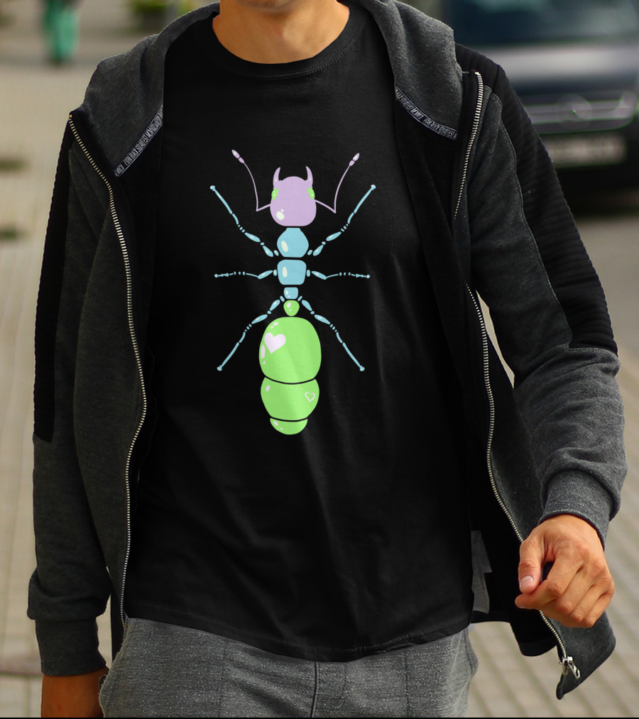 Ants 293453 Pastel Heart Accents T-Shirt
