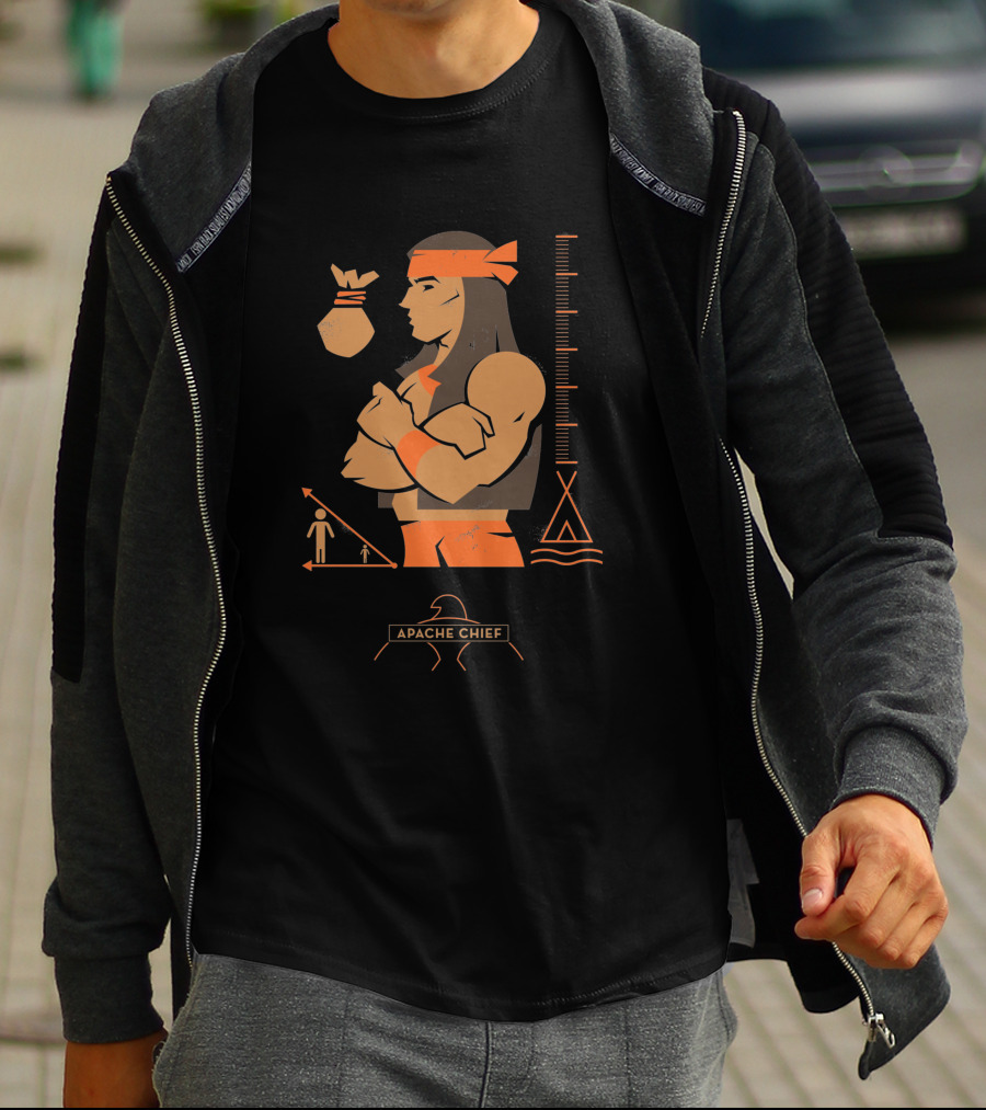 Apache Chief DC Superhero Profiles Character Illustration 1404047 T-Shirt