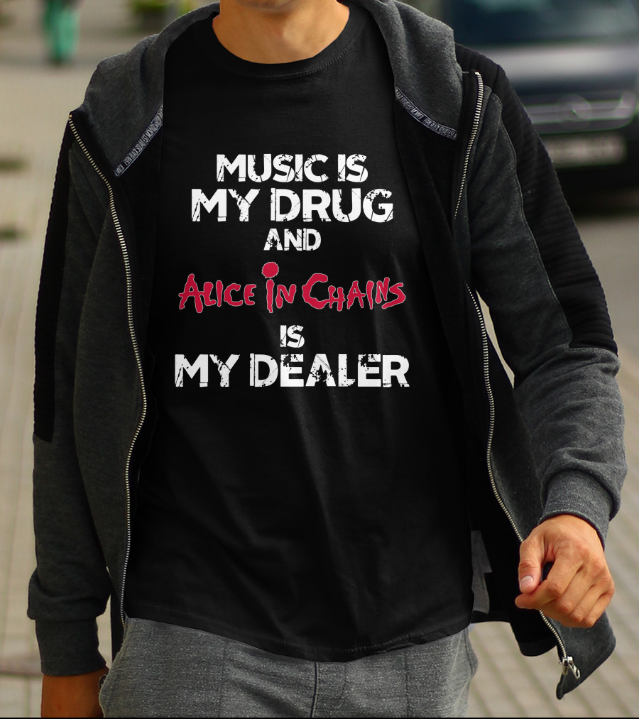 Alice In Chains Style AIC 18 T-Shirt