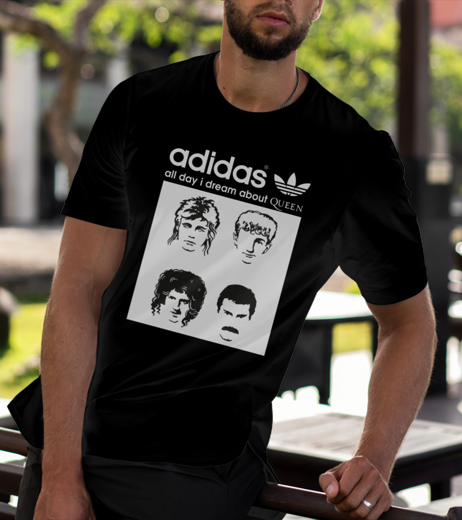 Queen Band Members Iconic Faces 19 T-Shirt