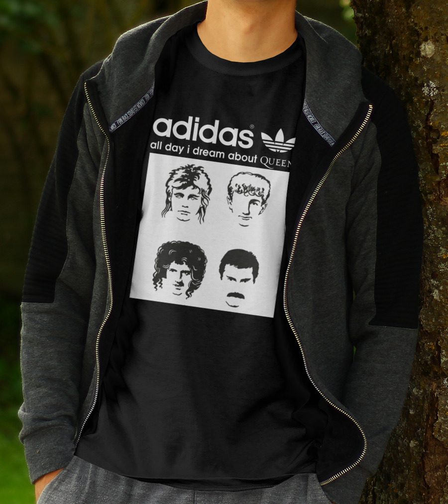 Queen Band Members Iconic Faces 19 T-Shirt