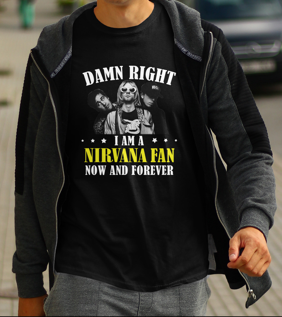 Nirvana Fan 23 Style Icon Trio T-Shirt