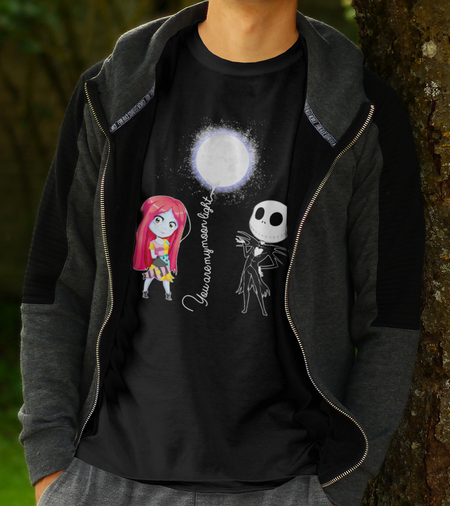 You Are My Moonlight Nightmare Inspired Lunar Scene T-Shirt