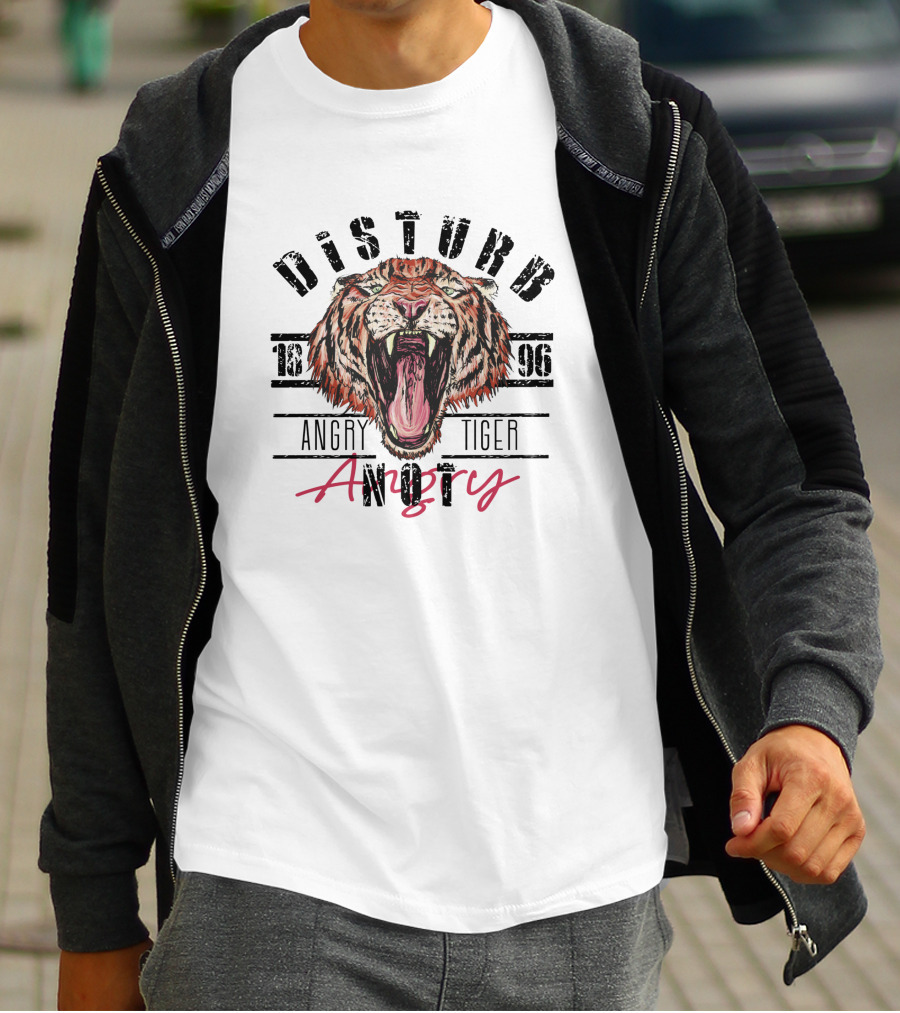 DISTURB Angry Tiger 1188813 T-Shirt