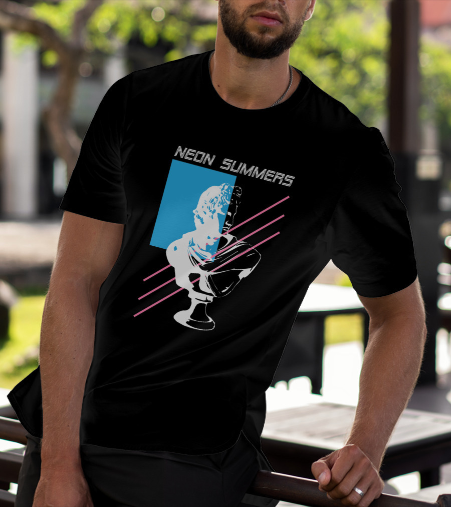 Neon Summers Apollo Bust T-Shirt
