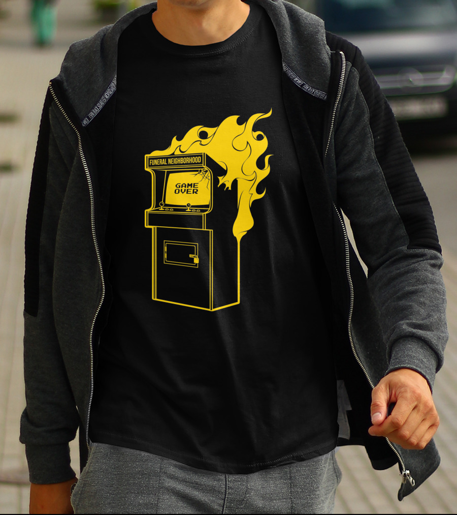 Funeral Neighborhood Game Over Arcade Fire T-Shirt