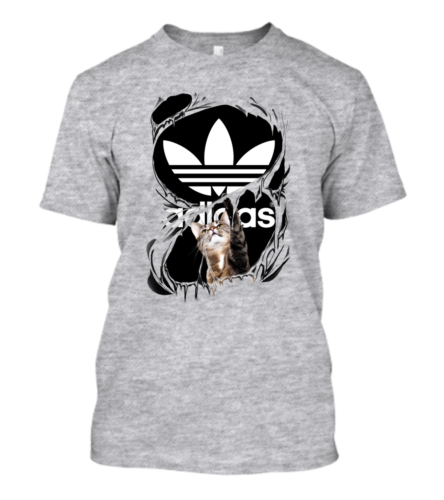 Trefoil Cat Scratch T-Shirt