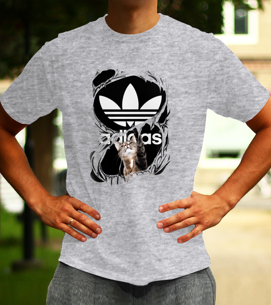 Trefoil Cat Scratch T-Shirt