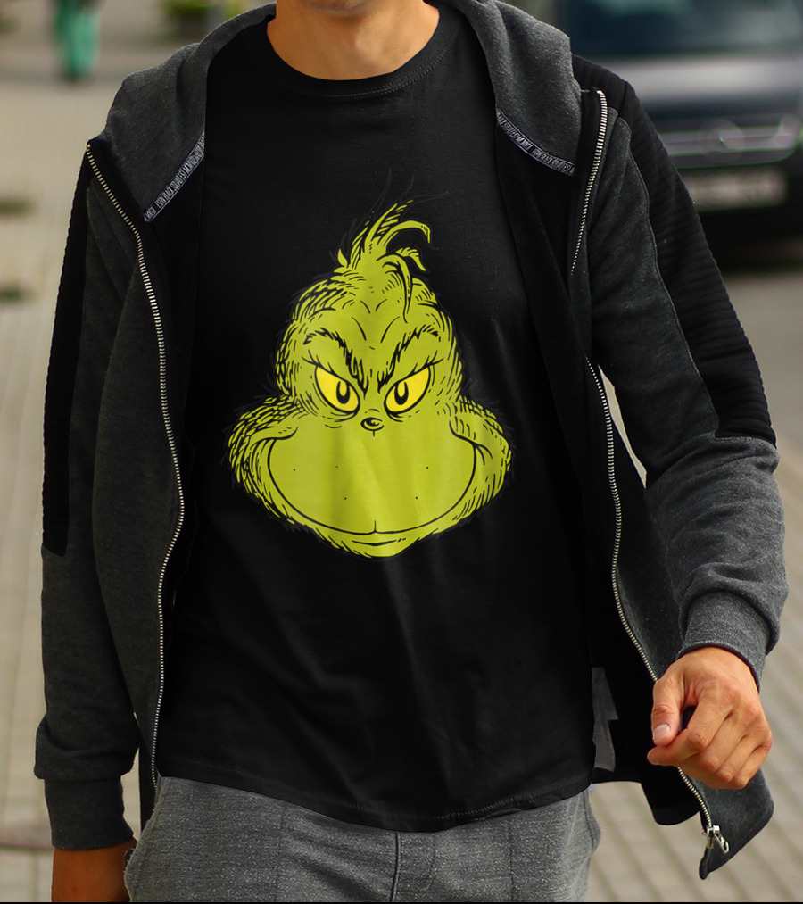 Dr Seuss Grinch Iconic Face Classic T-Shirt