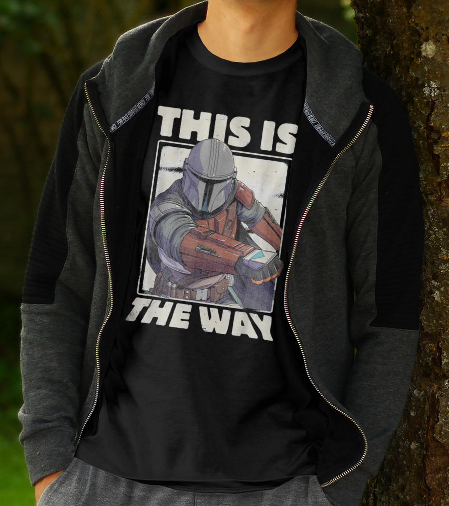 The Mandalorian This Is The Way Star Wars Action Pose T-Shirt