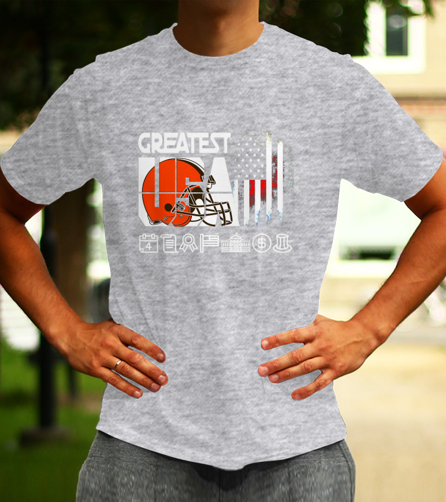 Greatest Usa America Football Helmets Calendar Flag Government Currency Traditions T-Shirt