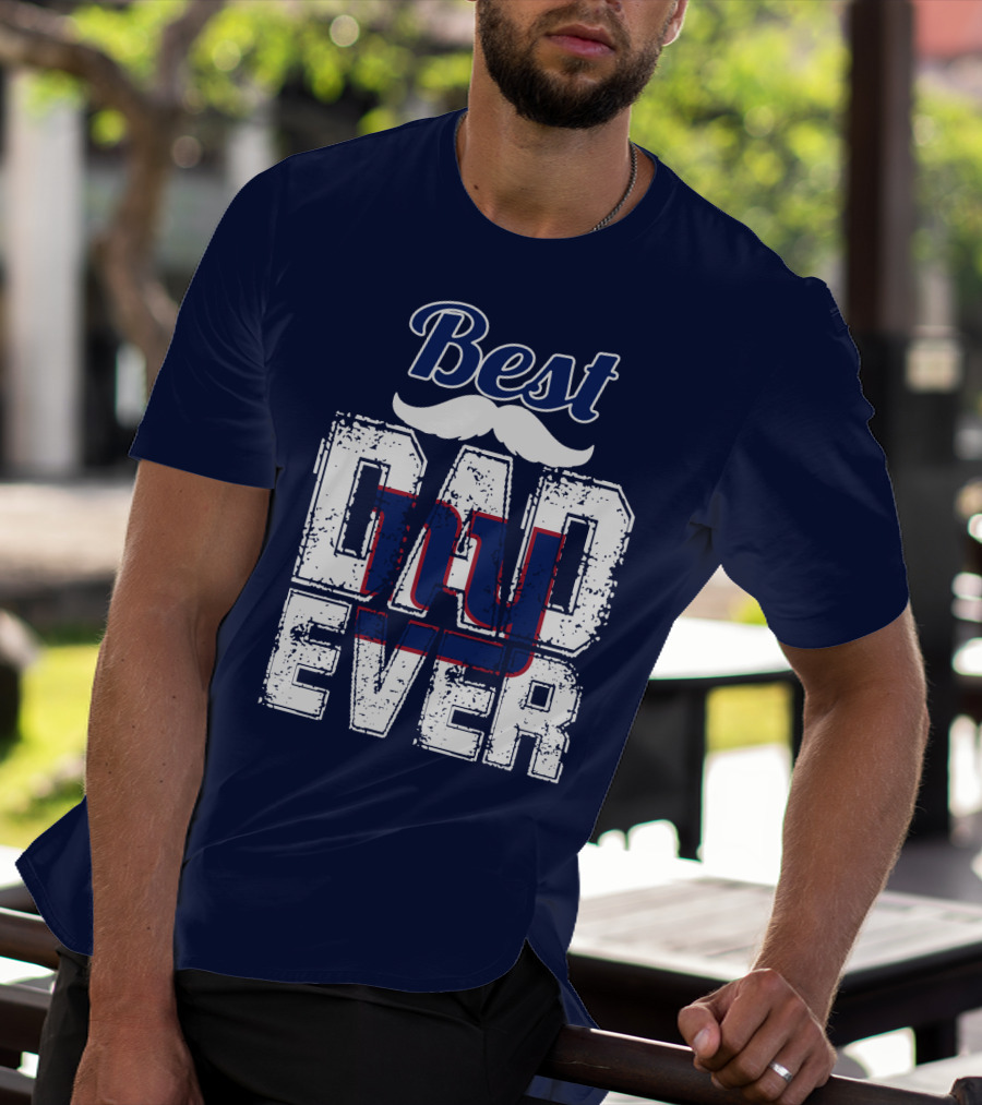 Best Dad Ever Giants T-Shirt