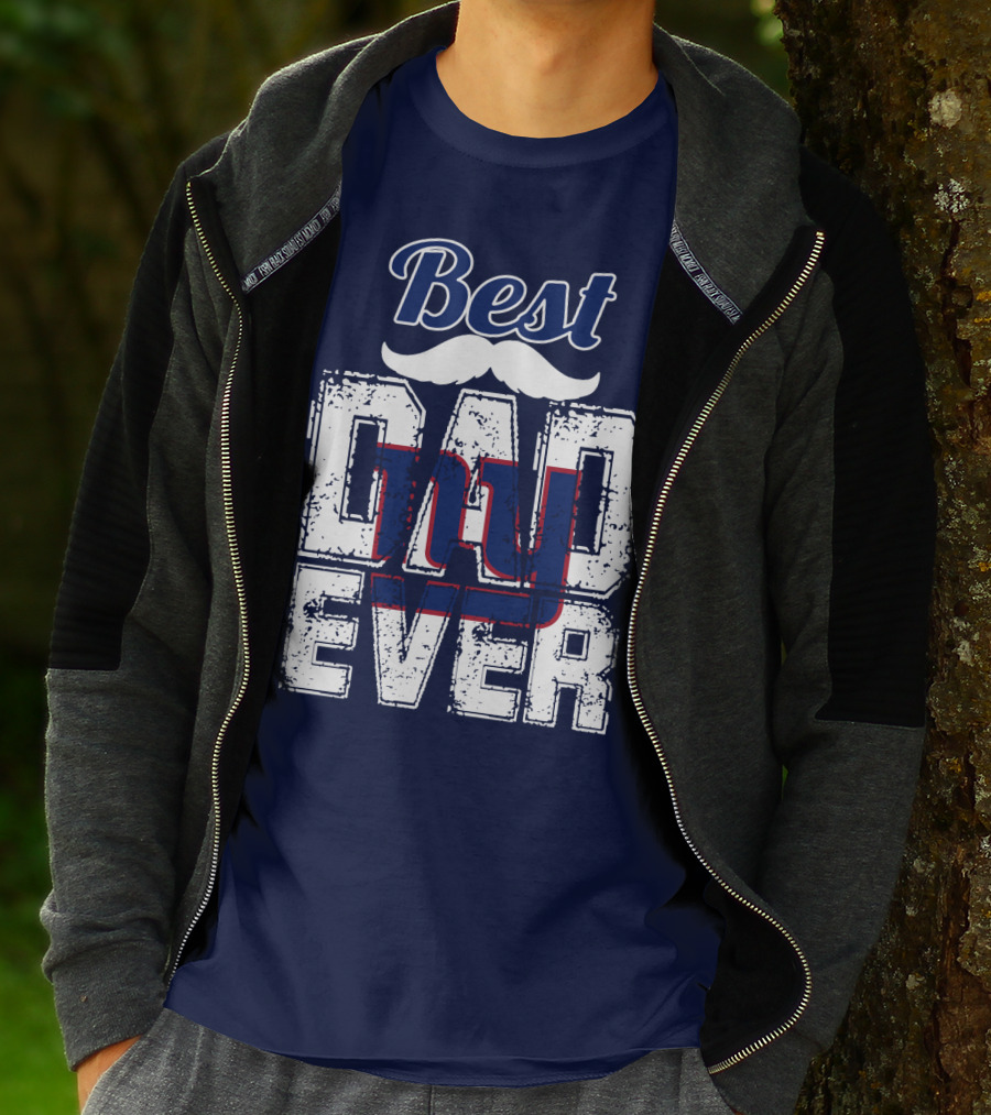 Best Dad Ever Giants T-Shirt