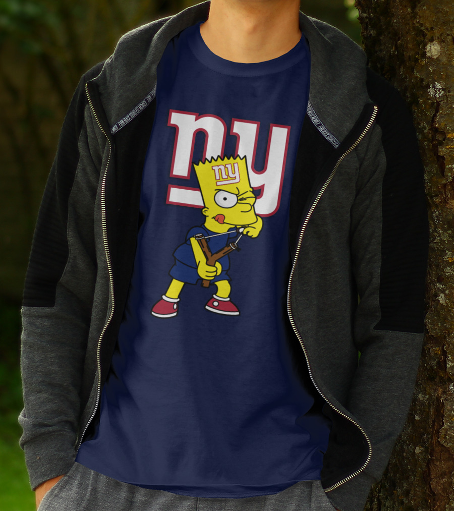 Ny Giants Bart Slingshot T-Shirt
