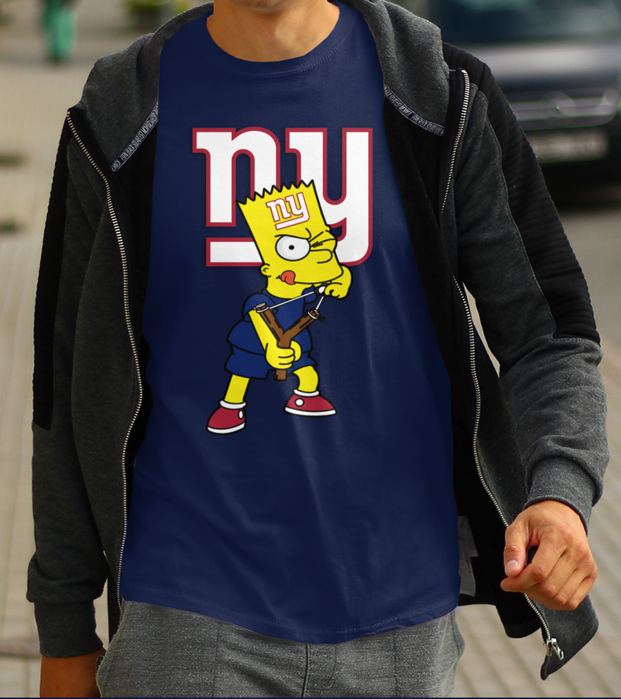 Ny Giants Bart Slingshot T-Shirt